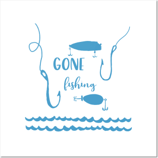 Gone Fishin' Posters and Art